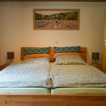 Idyllische Ferienwohnung Im Kalletal Esterno foto