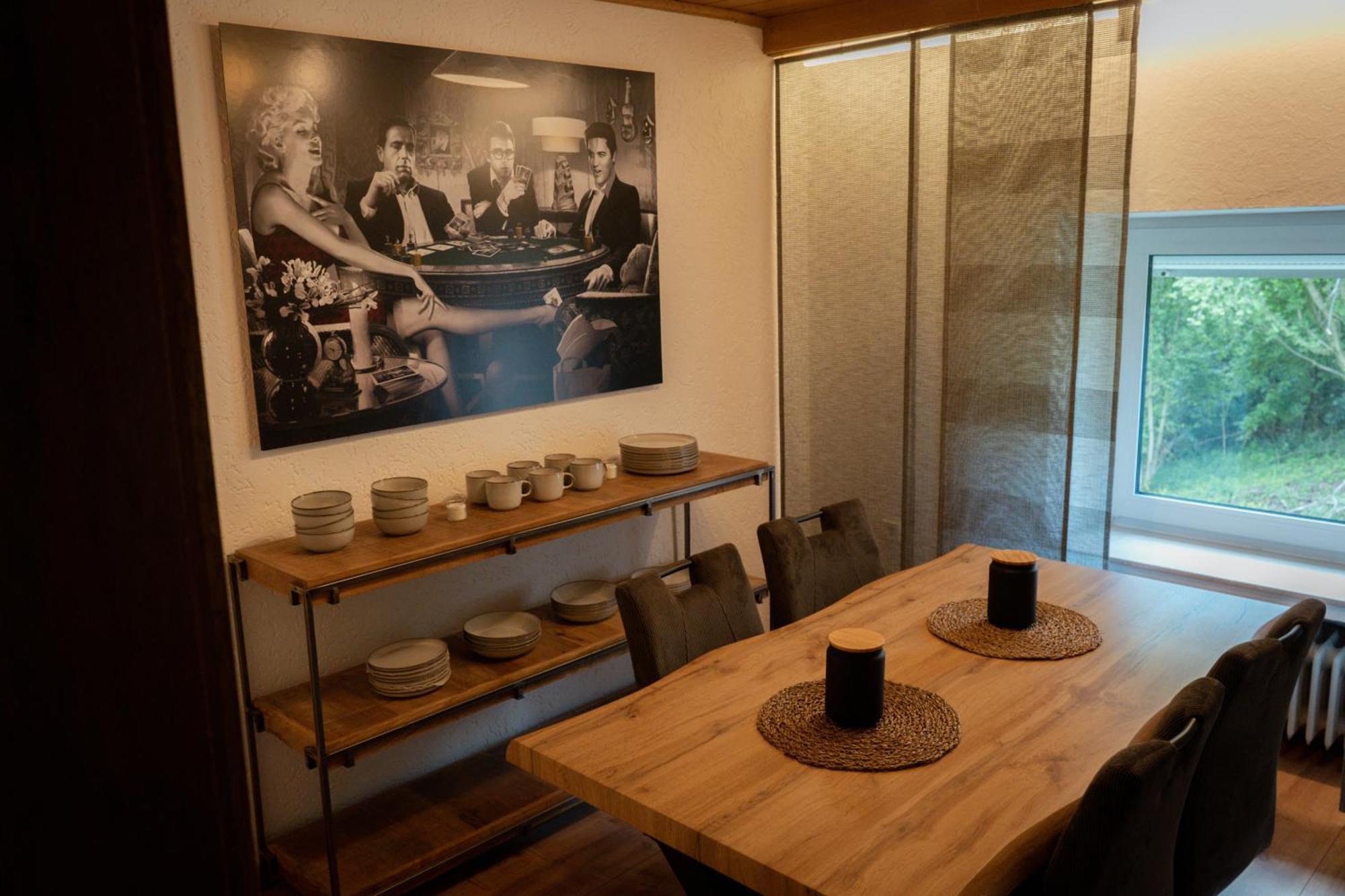 Idyllische Ferienwohnung Im Kalletal Esterno foto