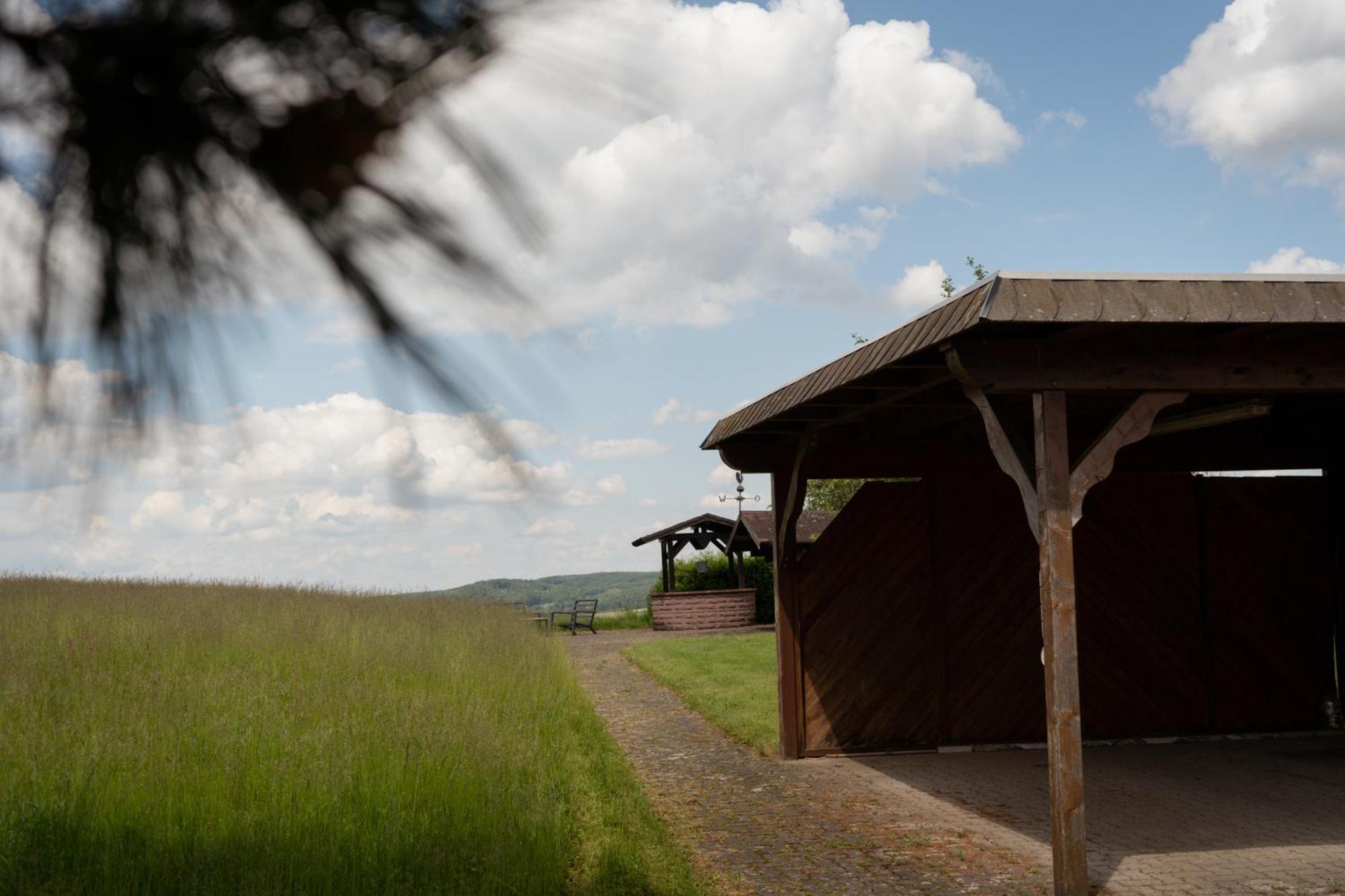 Idyllische Ferienwohnung Im Kalletal Esterno foto