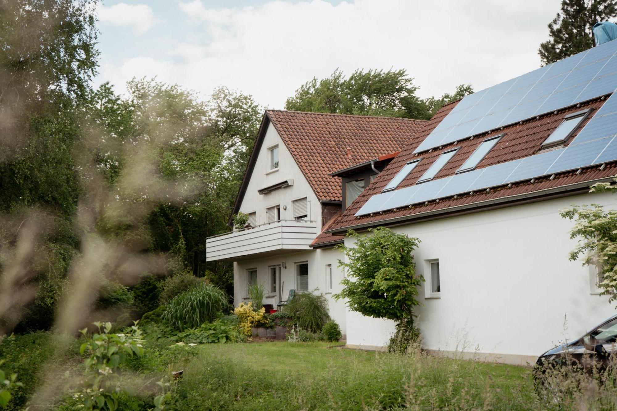 Idyllische Ferienwohnung Im Kalletal Esterno foto