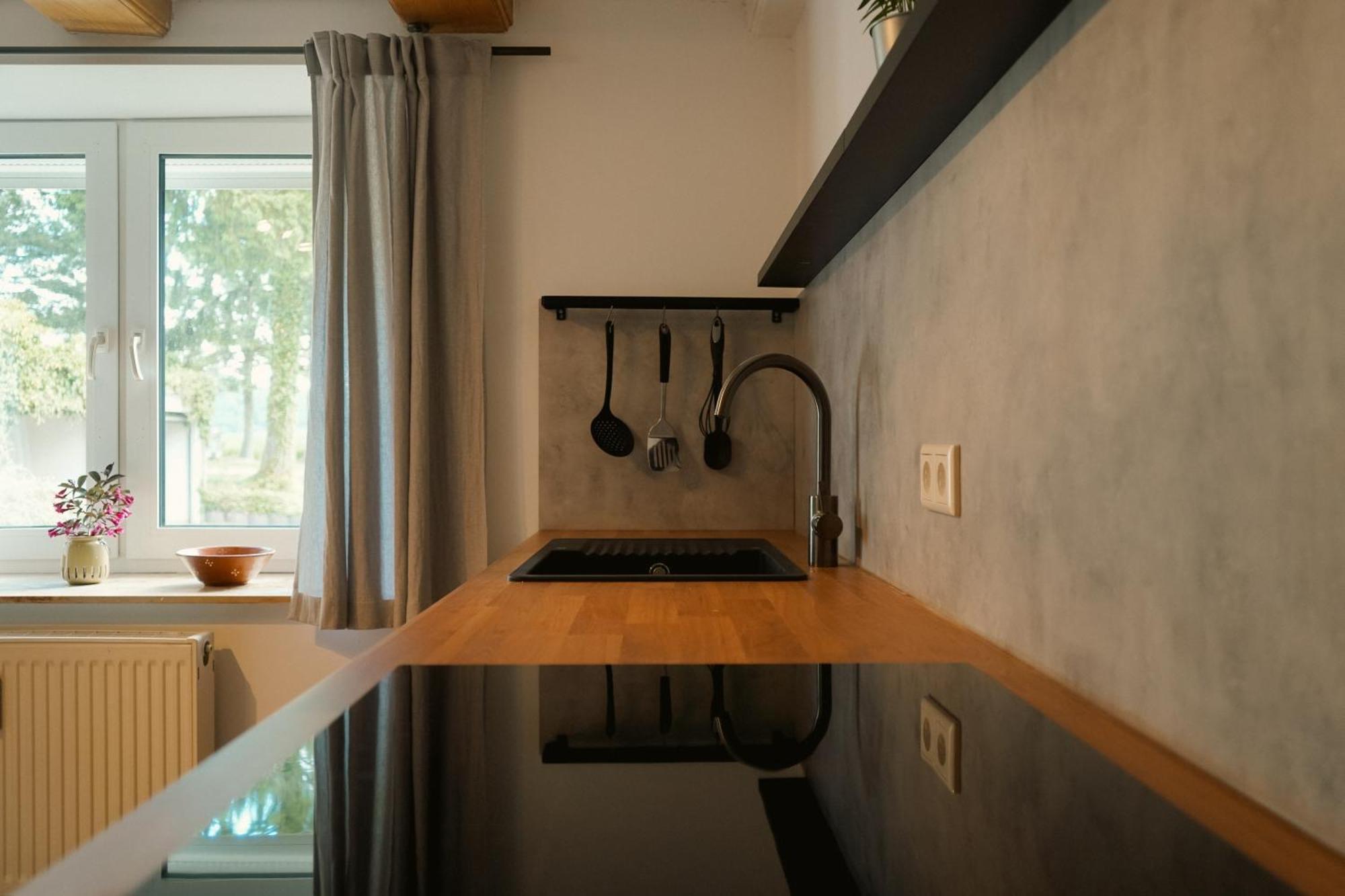 Idyllische Ferienwohnung Im Kalletal Esterno foto
