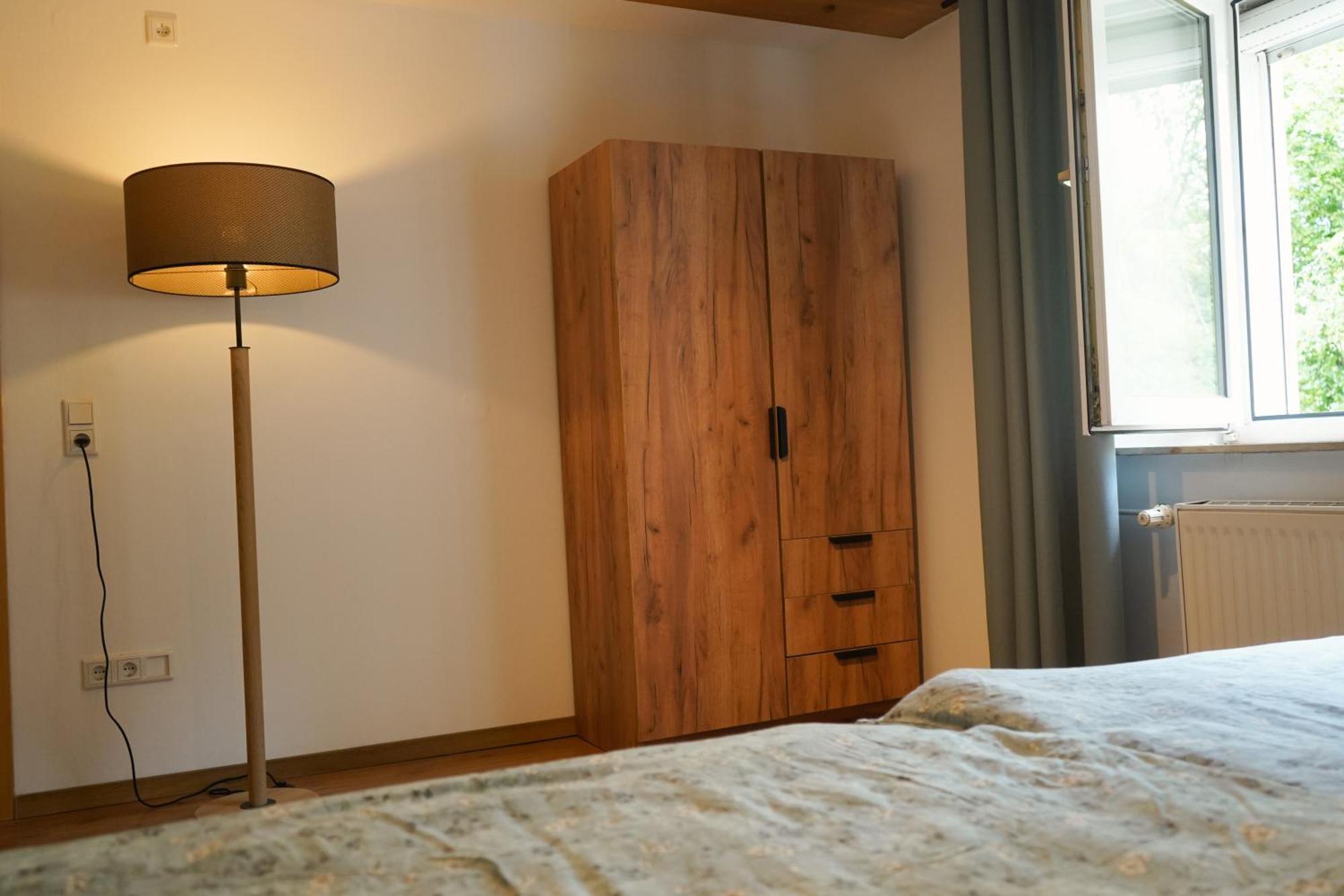 Idyllische Ferienwohnung Im Kalletal Esterno foto