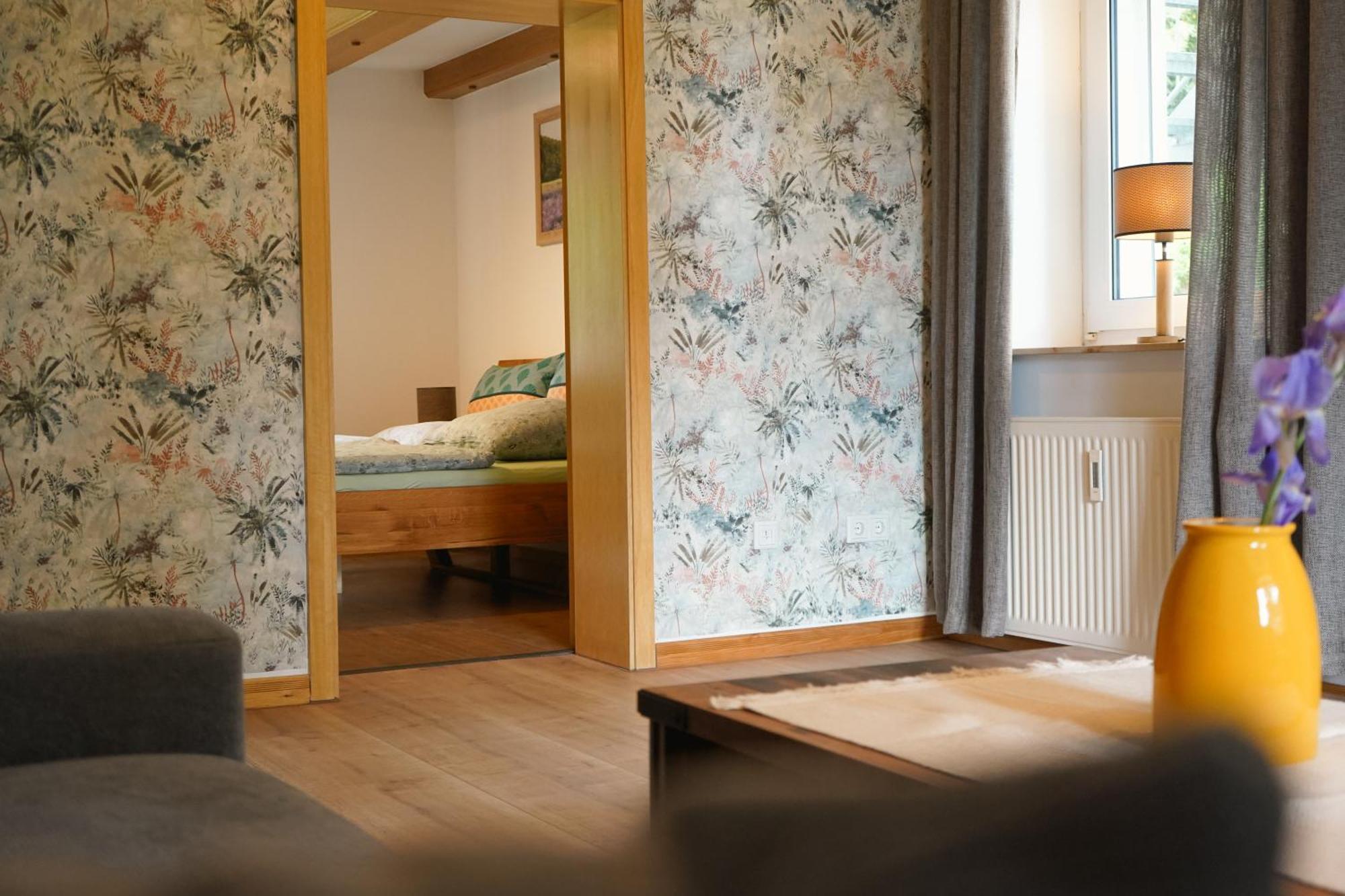 Idyllische Ferienwohnung Im Kalletal Esterno foto